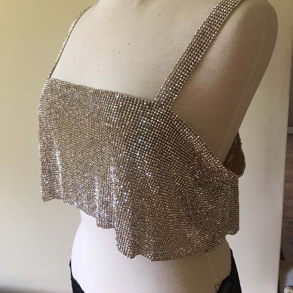 Rhinestone Y2K Top - Picture 2 of 4